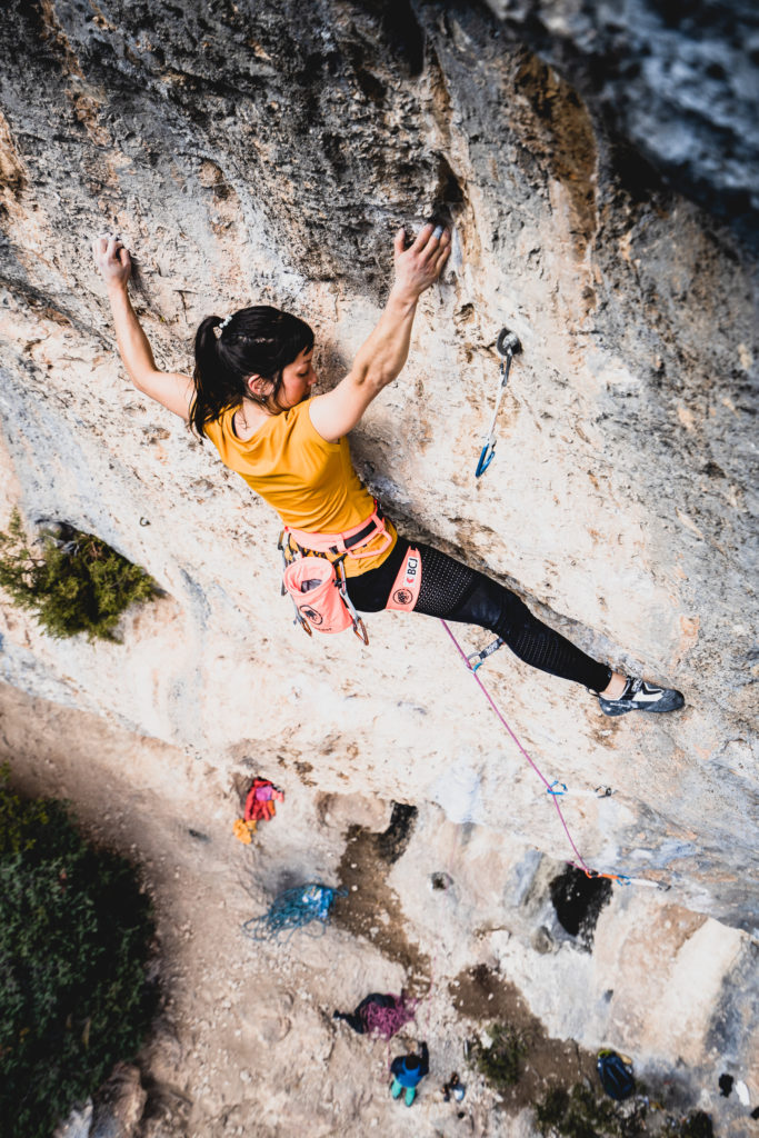 Kathy Choong, la ligne claire 8c+