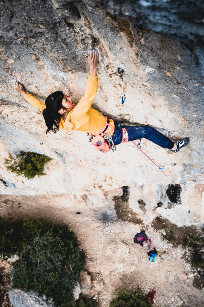 Kathy Choong, la ligne claire 8c+