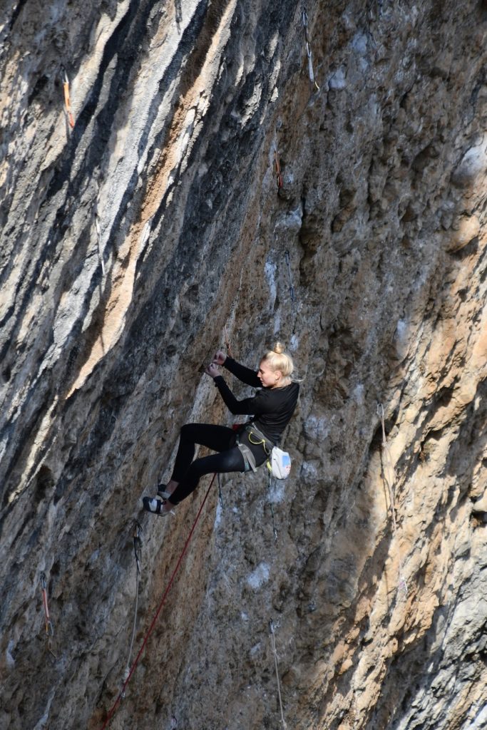 Janja Garnbret à vue