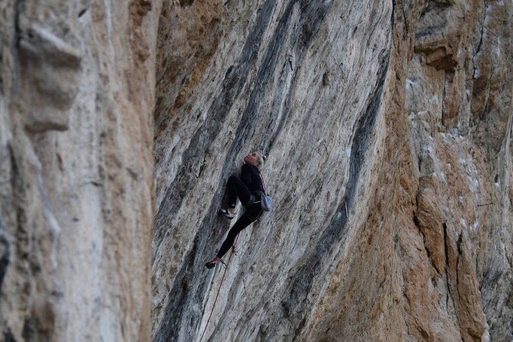 Janja Garnbret à vue