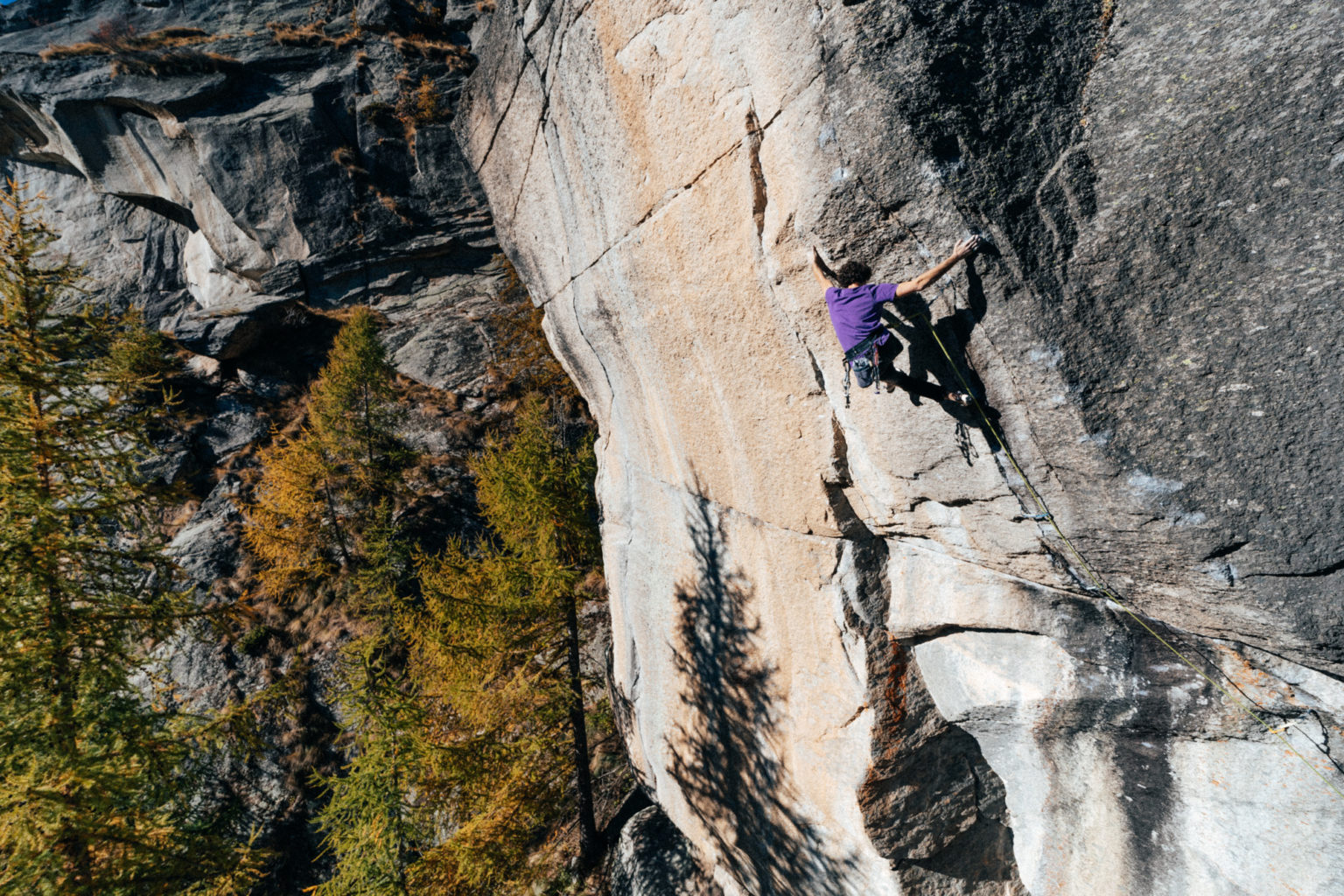 Jacopo Larcher libère deux projets de trad à Valle dell'Orco, Italie