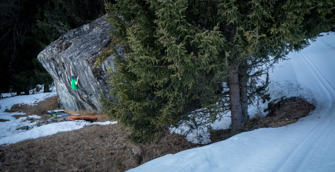 Grimper dans le froid – Climbing in the cold