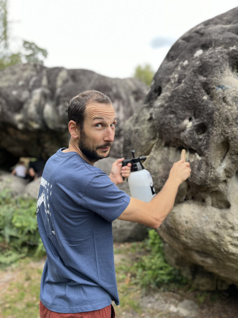 journée de nettoyage Fanatic Climbing 2024