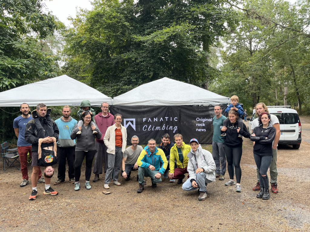 journée de nettoyage Fanatic Climbing 2024