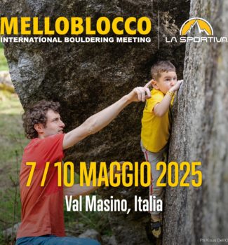 Poster Melloblocco 2025 - carré