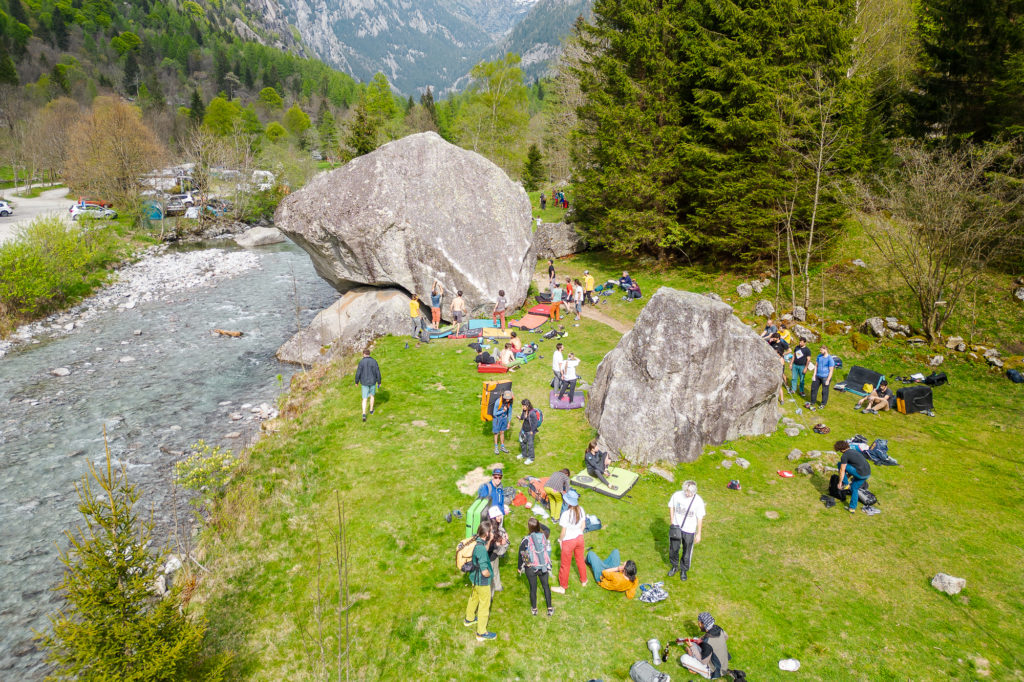 Melloblocco - rassemblement photo : Klaus Dell'Orto