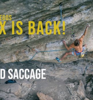 Alex Megos Buoux back