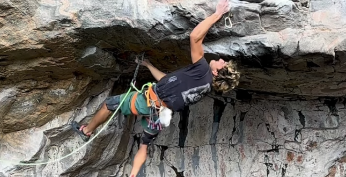 Flatanger : Jules Marchaland répète Kangaroo’s limb 9a+ – Flatanger: Jules Marchaland repeats Kangaroo’s limb 9a+ (+ interview)