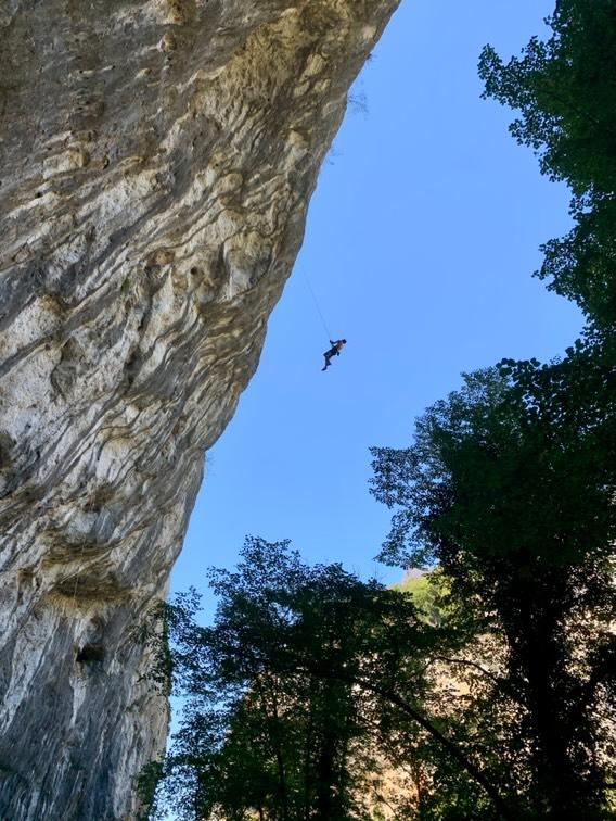 Mathieu en haut de Titanesque