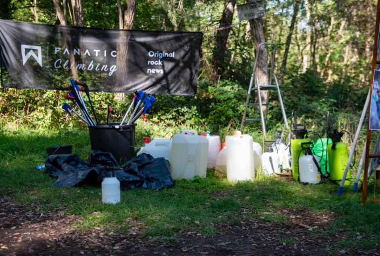 Fanatic Clean-up Bleau Apremont 5 avril