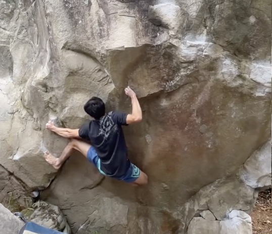 Charles dans son salathe